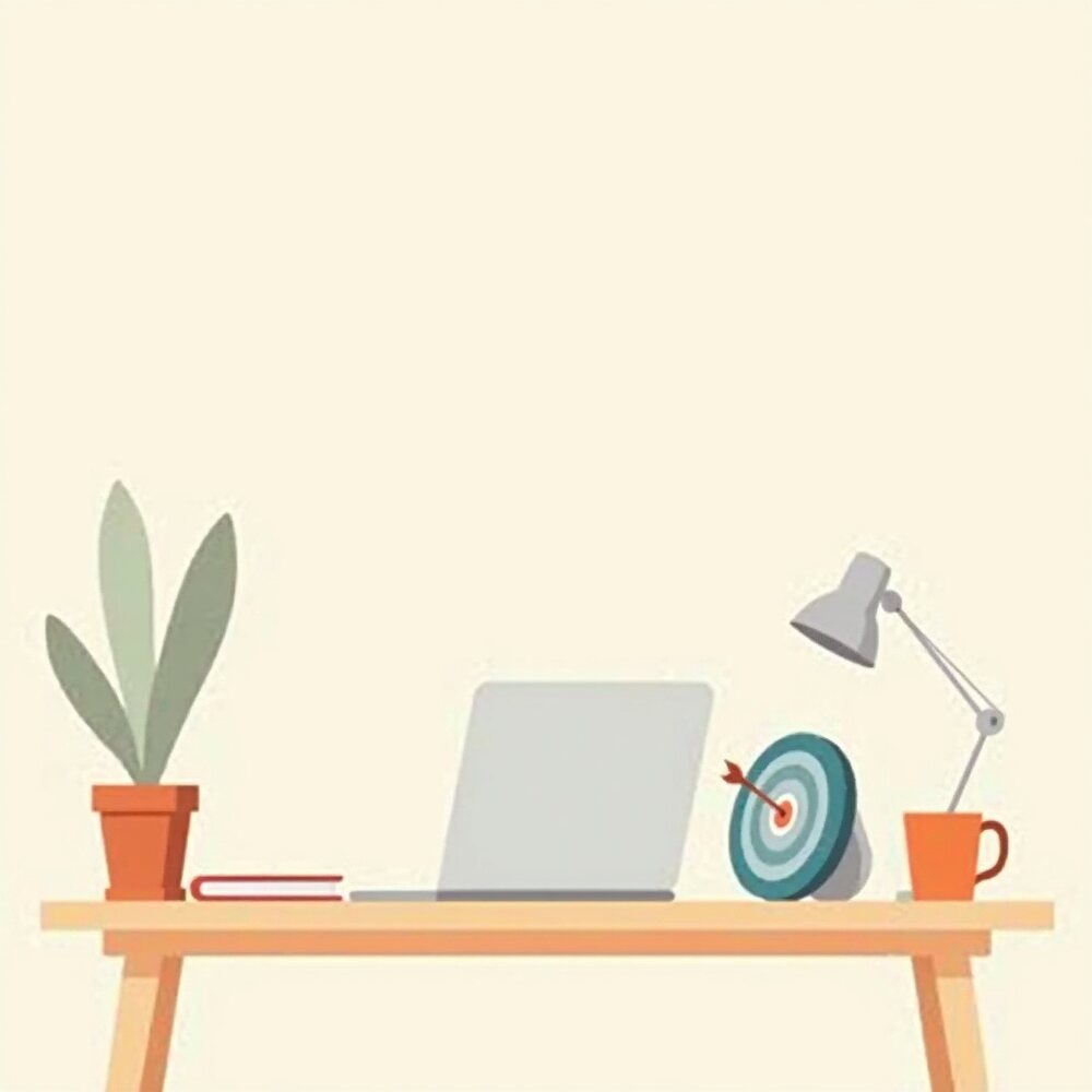 Choisir une niche rentable sans se perdre dans l'analyse, illustration éditoriale par Clara Morel, business en ligne