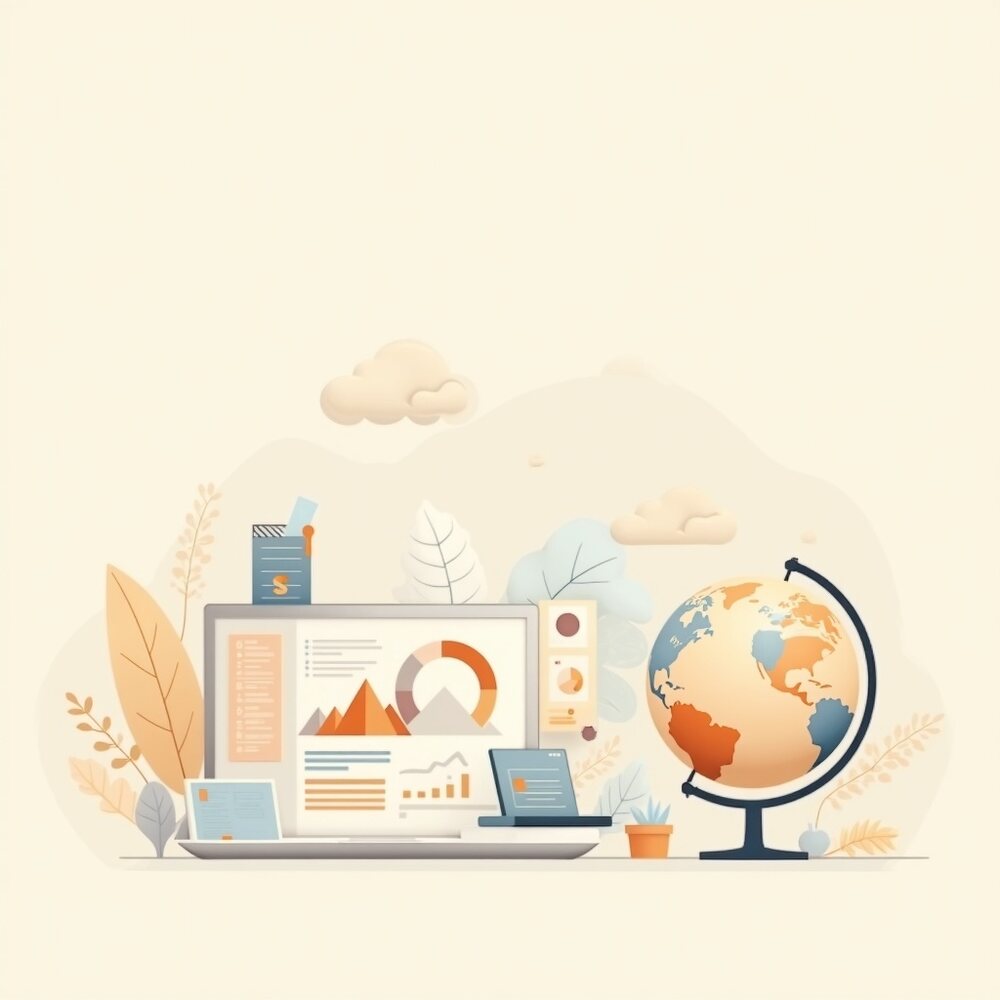 Héberger son site web : le guide simple pour débuter, illustration éditoriale par Clara Morel, création site web