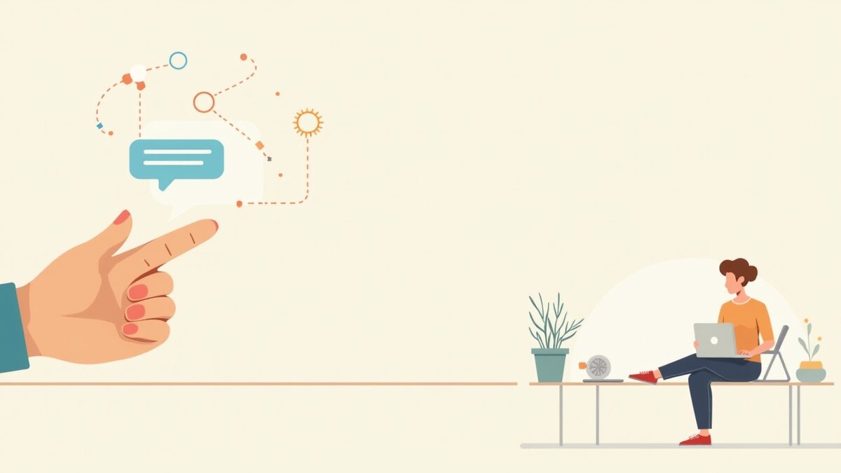 Prompts ChatGPT marketing pour gagner du temps, illustration éditoriale par Clara Morel, intelligence artificielle
