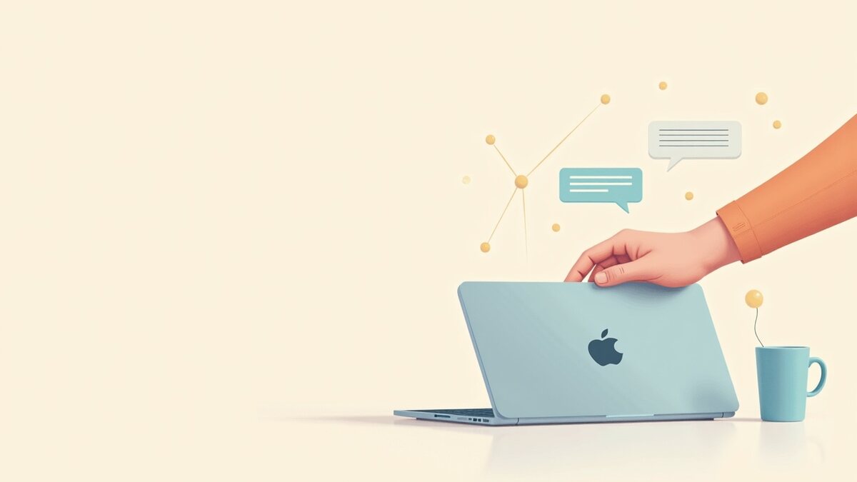 Utiliser ChatGPT pour développer son business, illustration éditoriale par Clara Morel, intelligence artificielle
